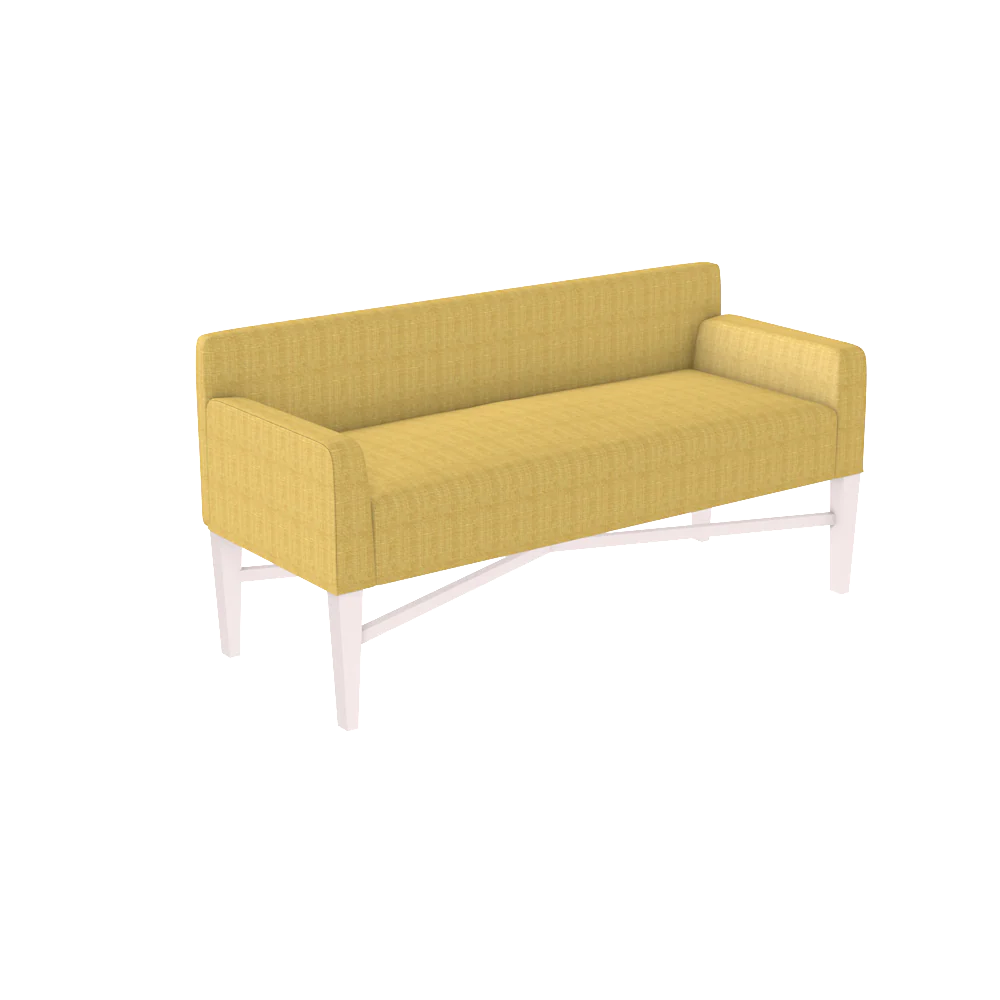 Raffia X Bench